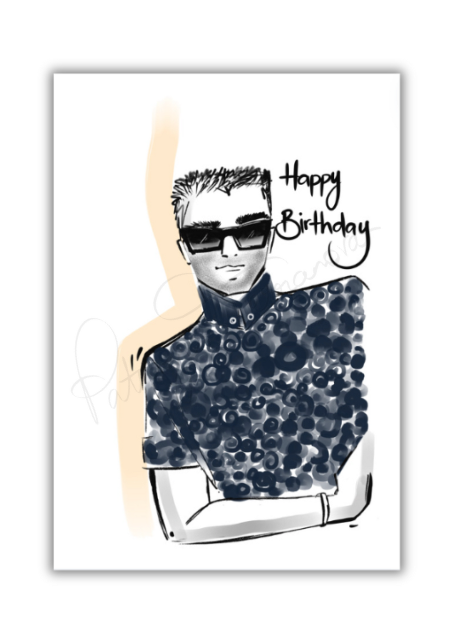 Greeting Card - Male Birthday Card 01