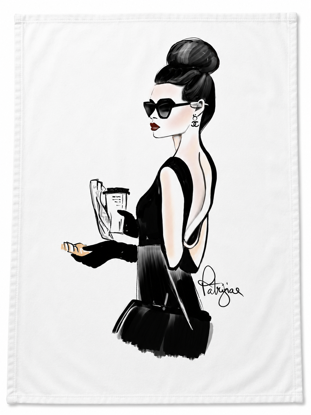 Glam Tea Towel - True Elegance
