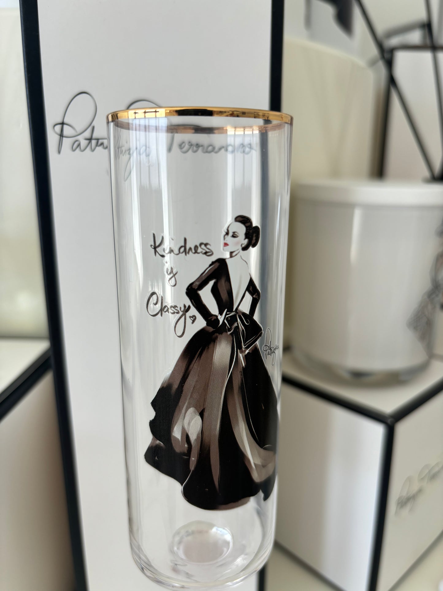 Glam Champagne Flute - Amour "Kindness"