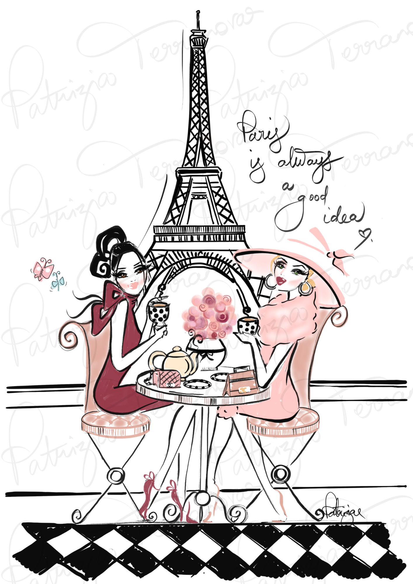 Art Print - Paris Is Always A Good Idea