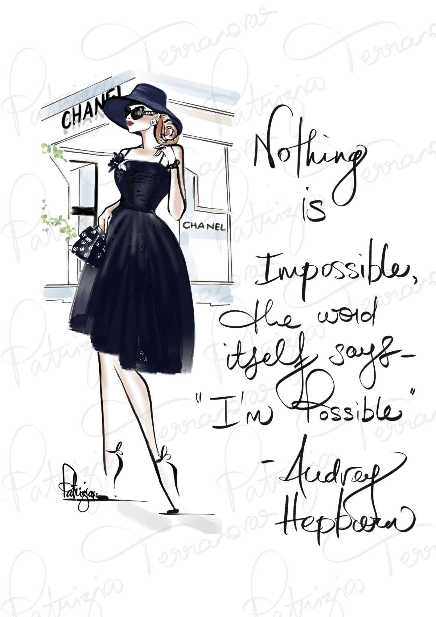 Art Print - Forever Chanel