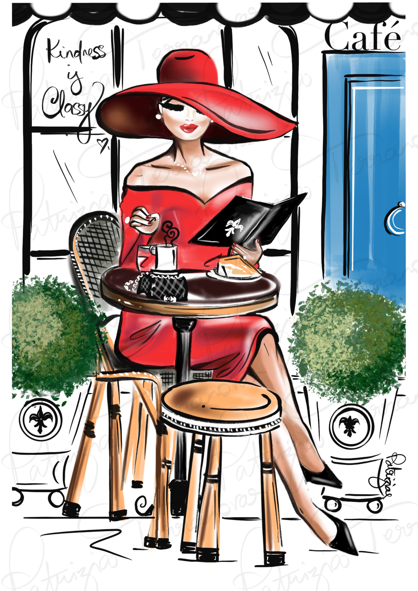 Art Print - Cafè Chic