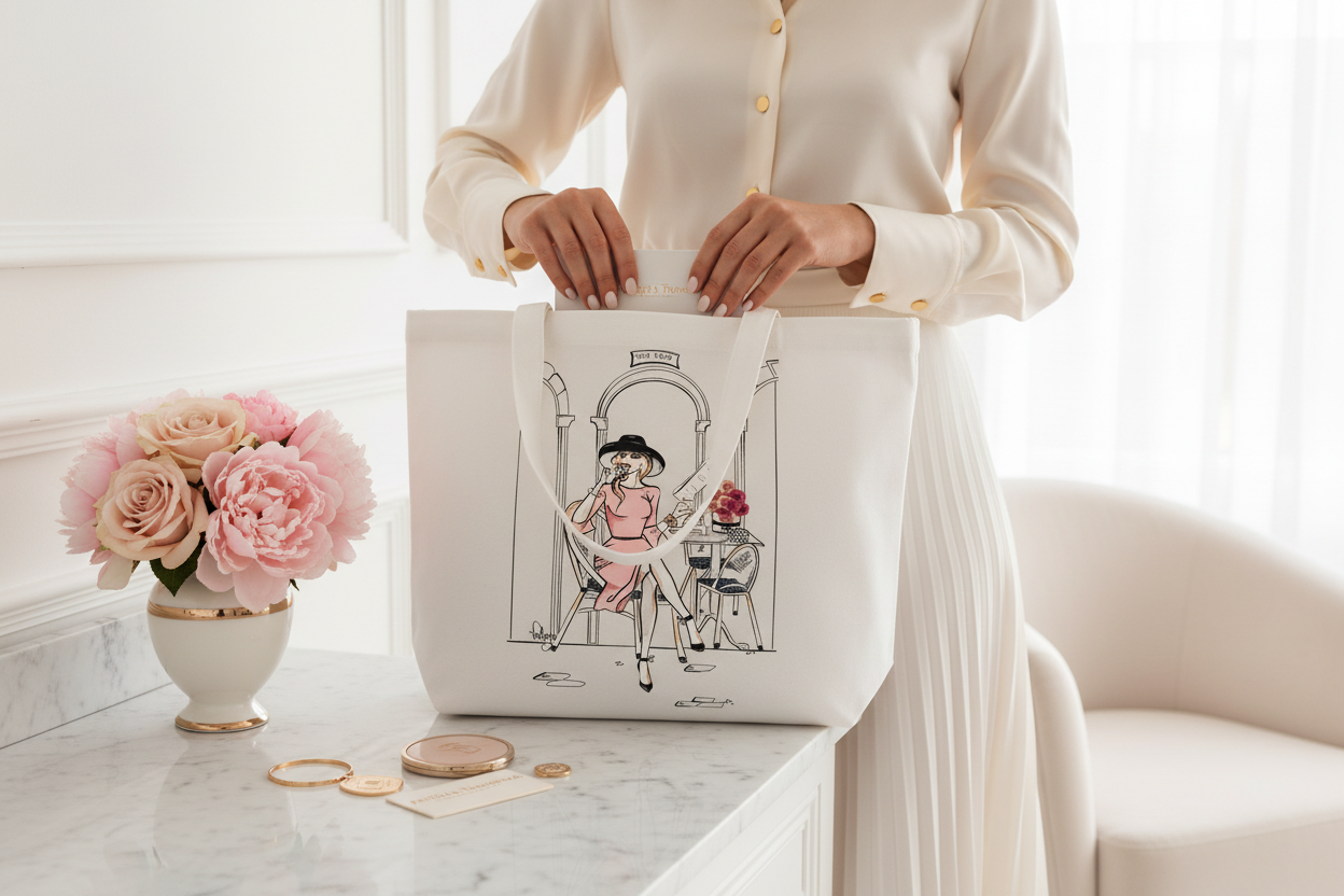 Glam Tote - Good Vibes lifestyle shot