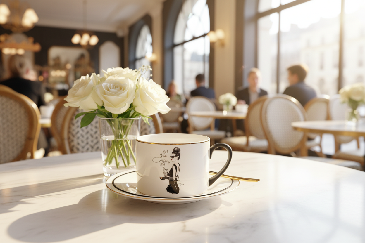 Patrizia Terranova - But First Coffee Tea Cup Café Setting