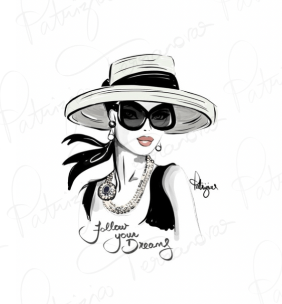 Art Print-Very Audrey