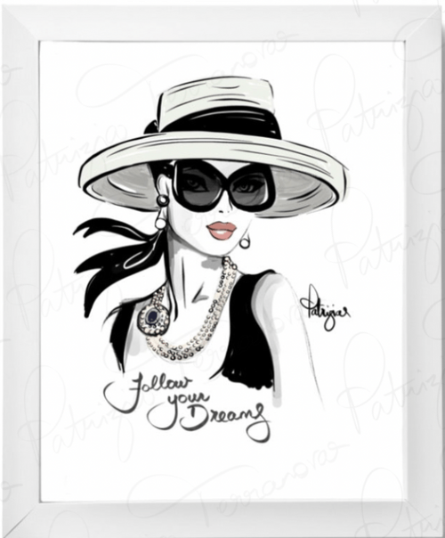 Art Print-Very Audrey