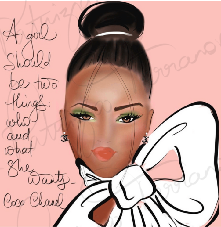 Art Print - Lady