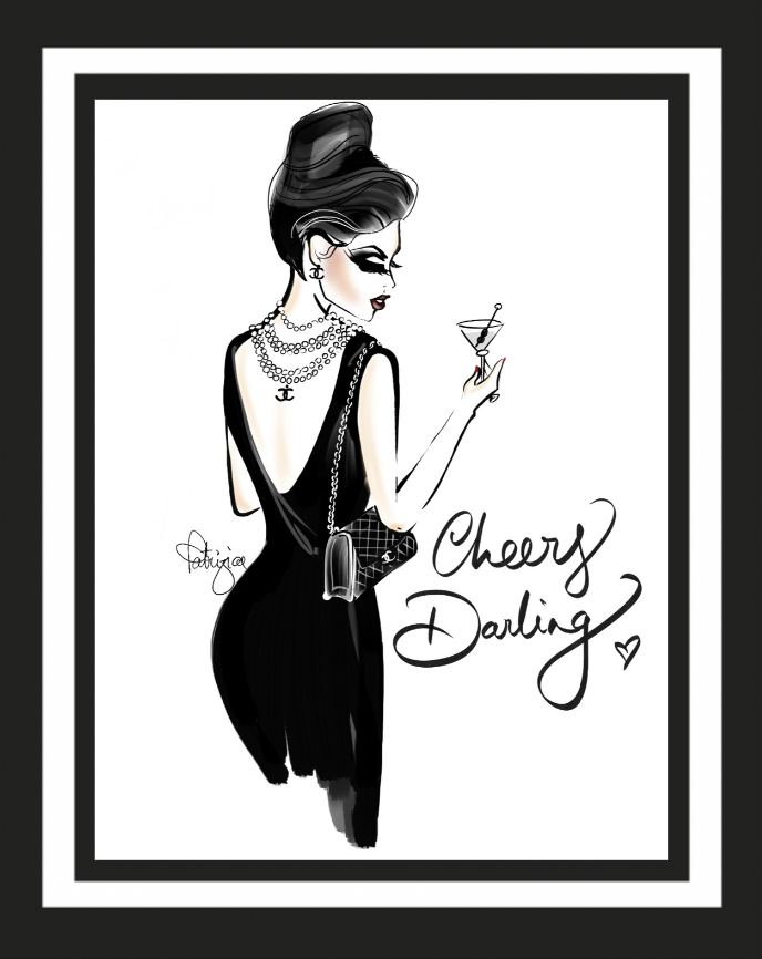 Glam Tea Towel - GTT001