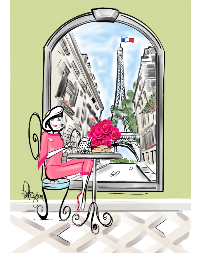 Glam Tea Towel - GTT004