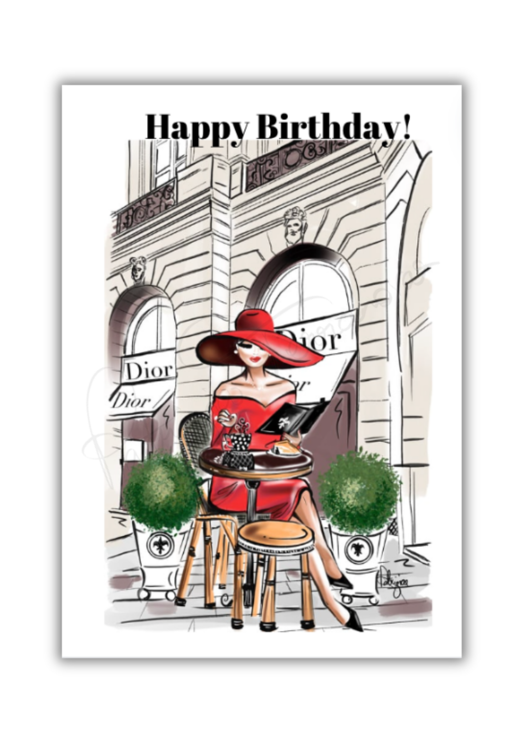 Greeting Card - Happy Birthday 25