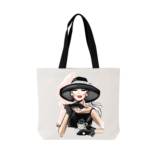 Canvas Tote Bag - Breakfast at Tiffany's