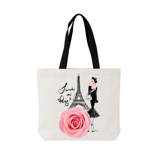 Canvas Tote Bag - Lunch in Paris