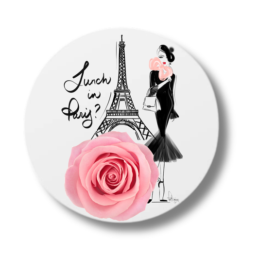 Ceramic Coasters - Lunch in Paris
