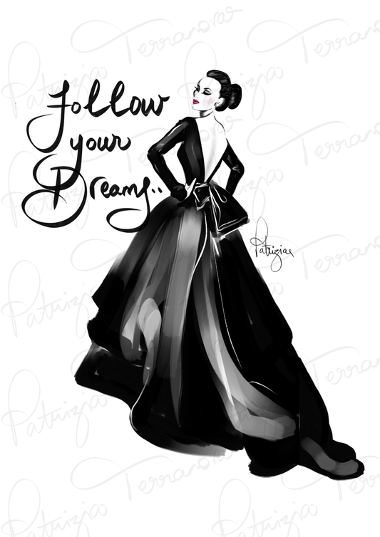 Art Print - Follow your dreams
