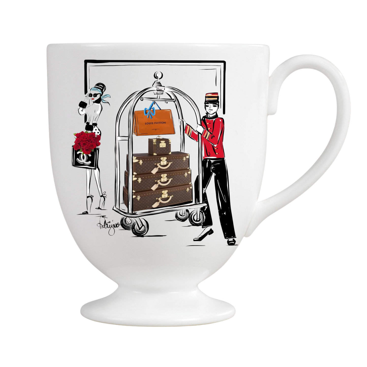 Porcelain Mug - Travelling Light