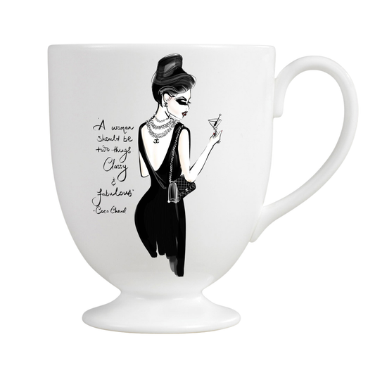 Porcelain Mug - A Woman