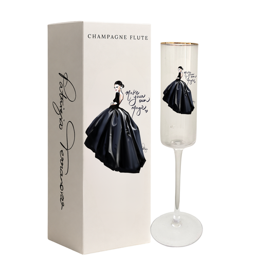 PRE - ORDER | Glam Champagne Flute - Make Your Own Magic