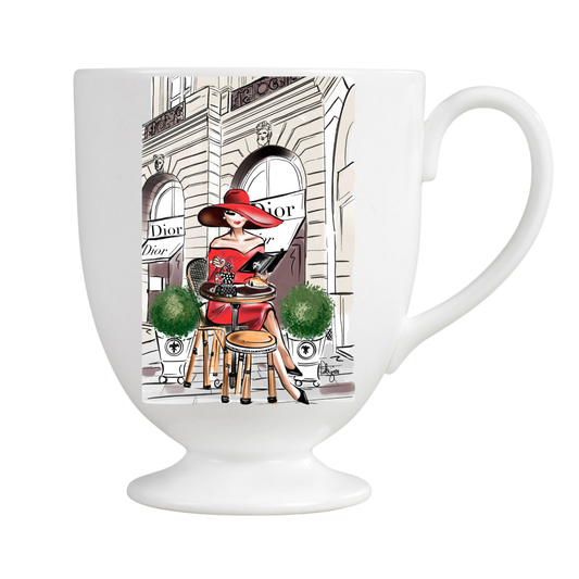 Porcelain Mug - Cafe Dior