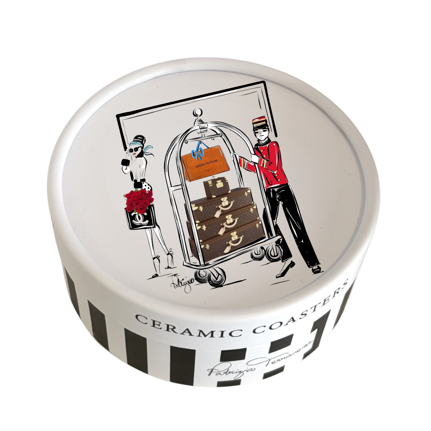 Ceramic Coasters - Concierge