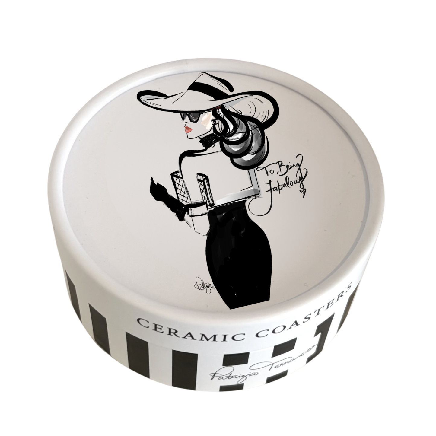 Ceramic Coasters - Dress Up