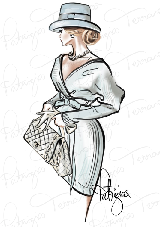 Art Print  - Lady