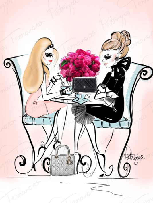 Art Print - Catching Up