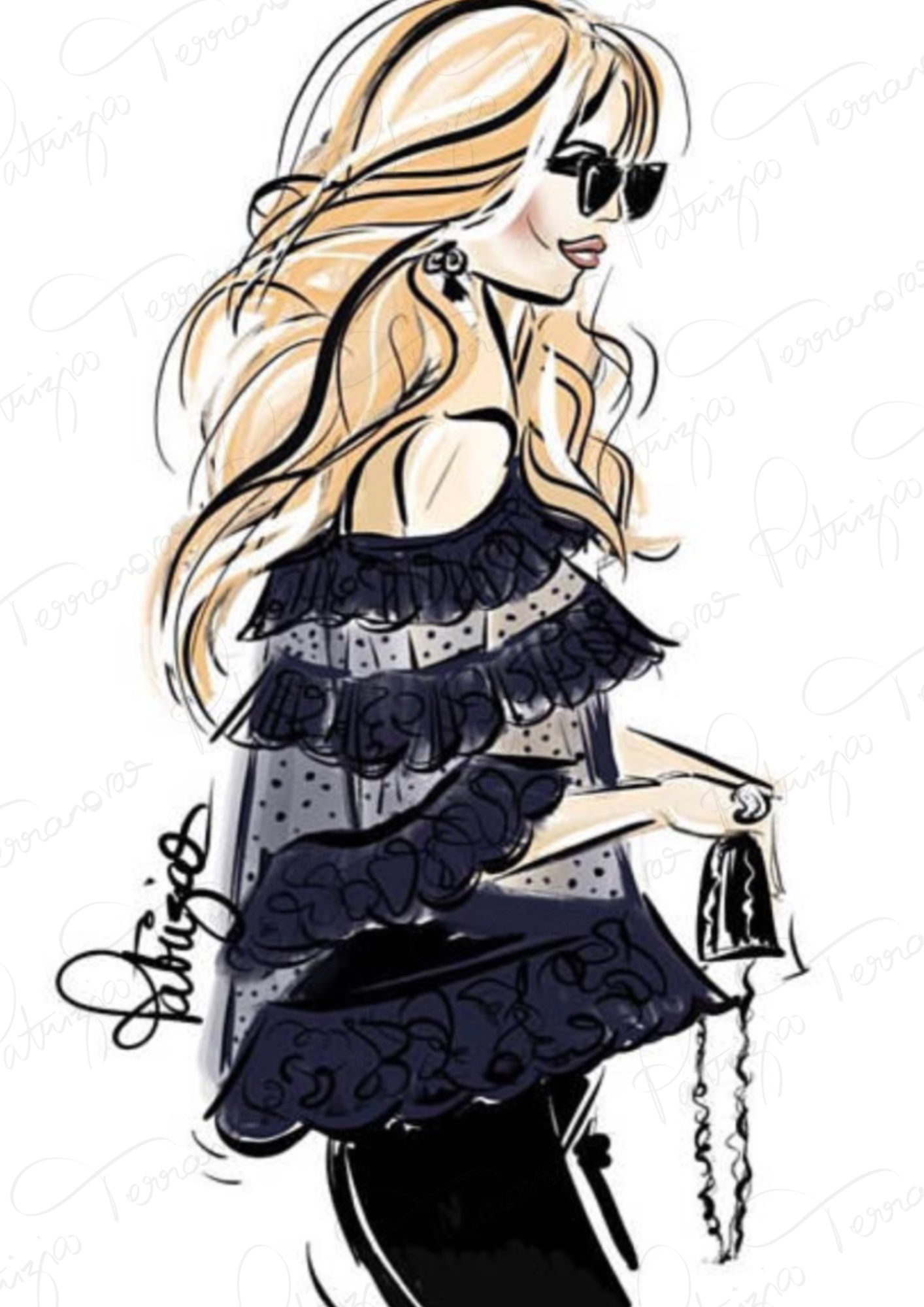 Art Print - Have A Tres Chic Afternoon
