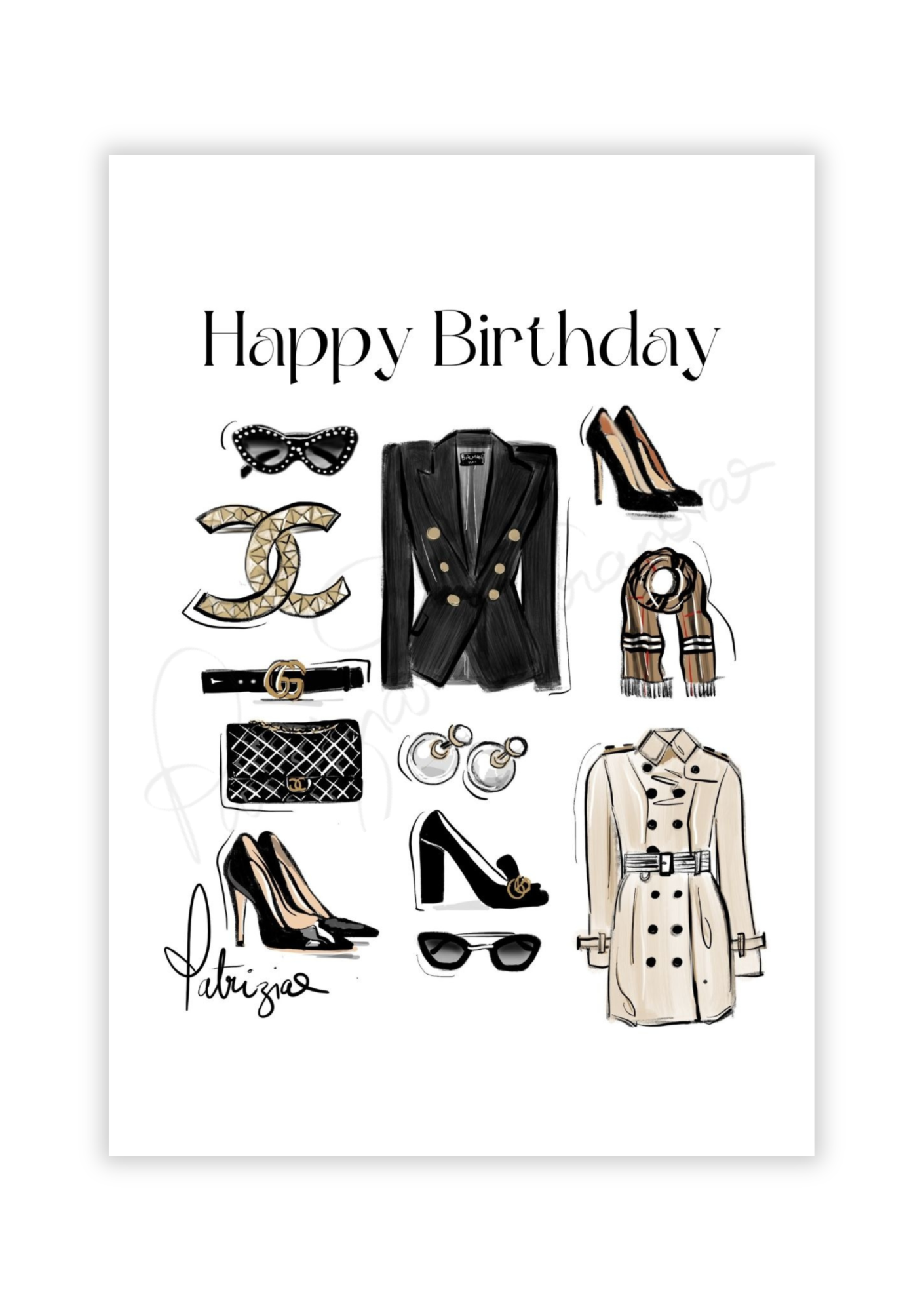 Greeting Card - Happy Birthday 07