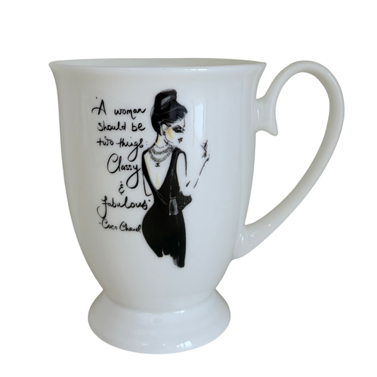Porcelain Mug - A Woman