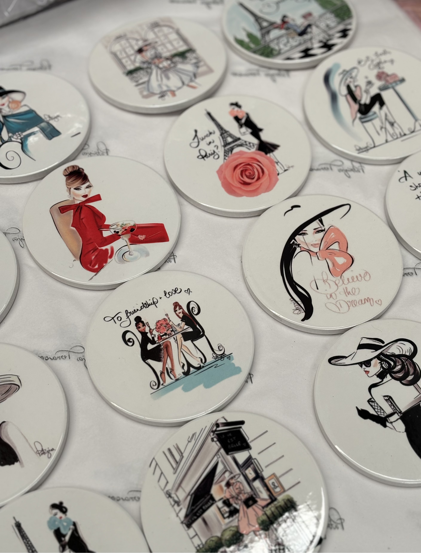 Ceramic Coaster Pack of 40