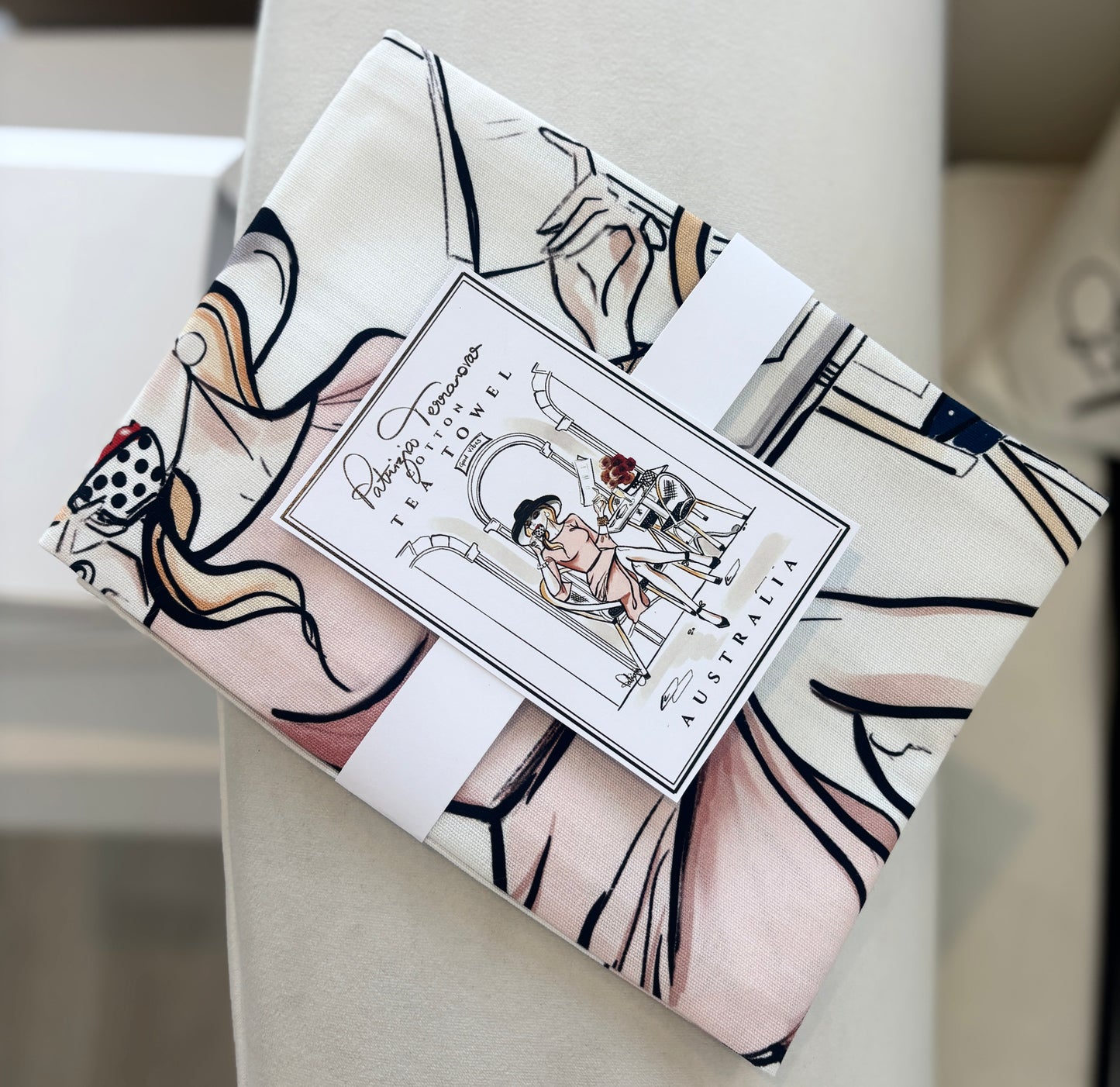 Glam Tea Towel - GTT014