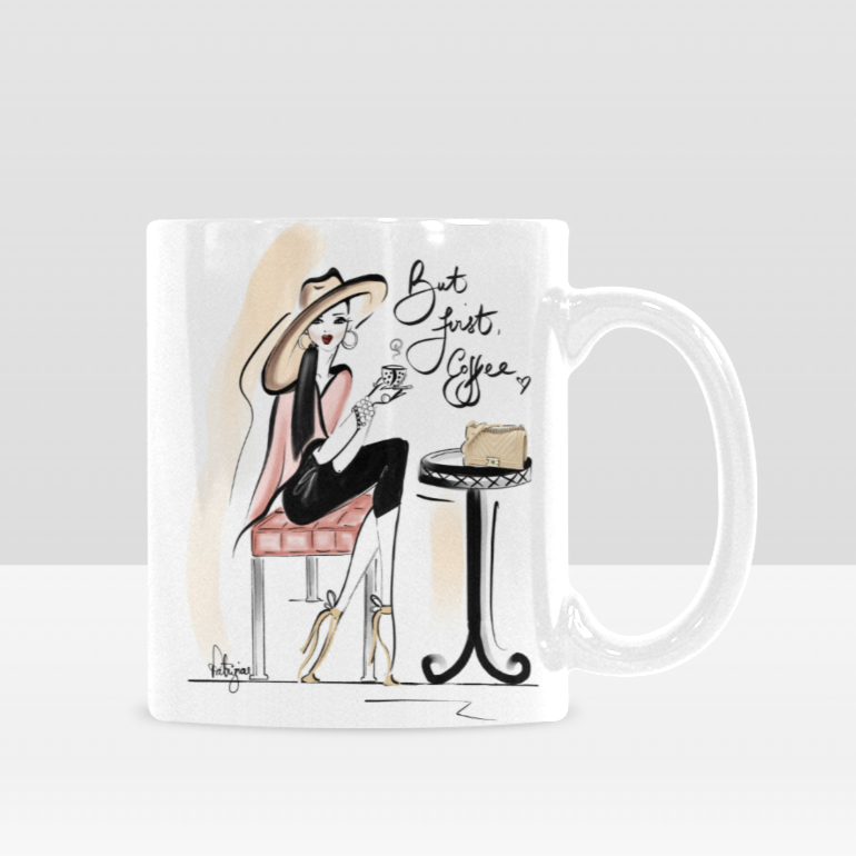 Ceramic Mug - But First Coffee 02