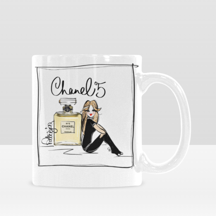 Ceramic Mug - Chanel N.5