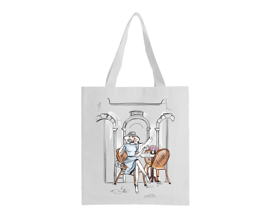 Glam Tote - Coffee & Croissants (2)