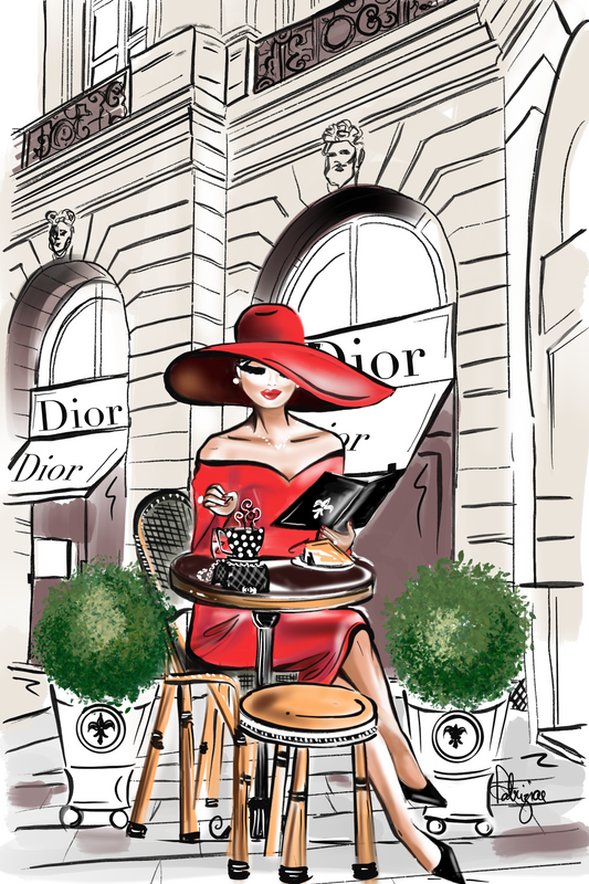Art Print - Cafe Dior
