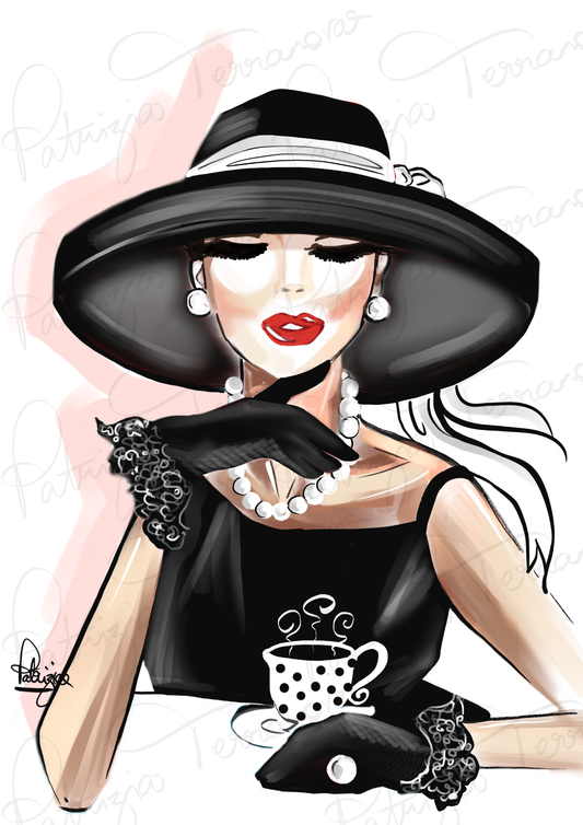 Art Print  - Breakfast at Tiffanys