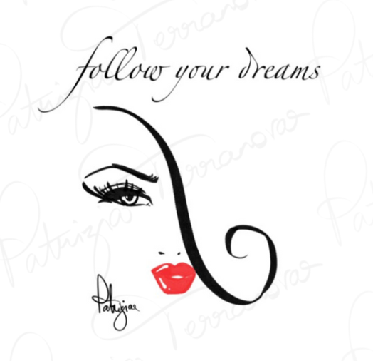 Art Print - Follow your dreams (stylised)