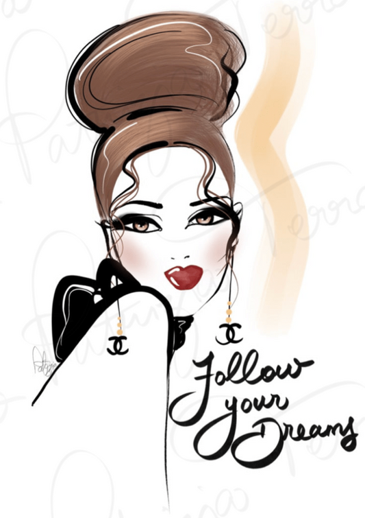 Art Print - Follow your dreams  (2)