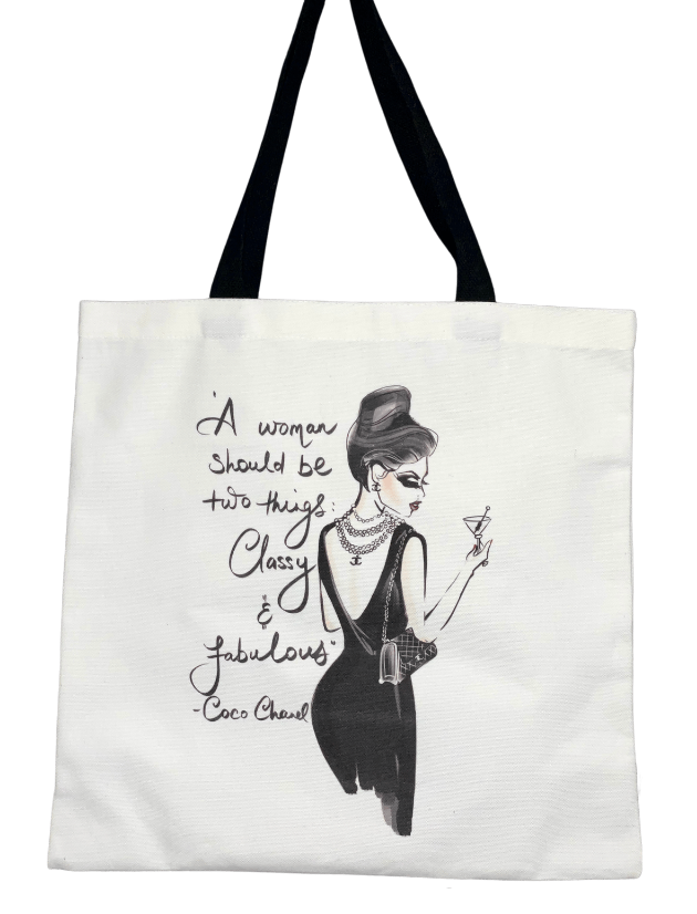 Glam Tote - A Woman